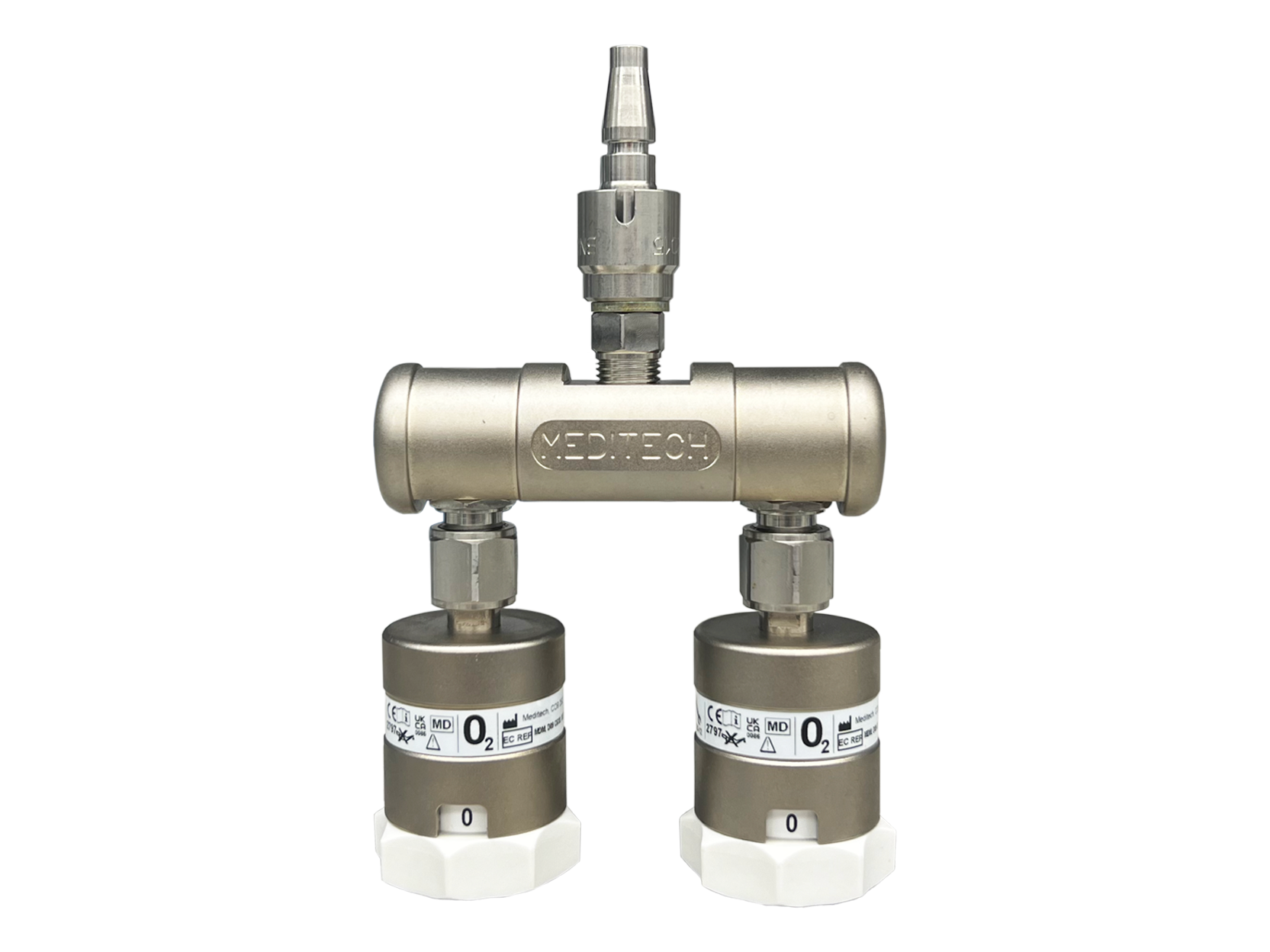 Twin Flow Selector, Straight Bar (100mm) - Direct Probe